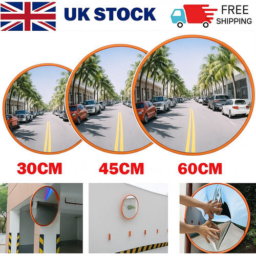 Wide angle convex mirror - angle,
