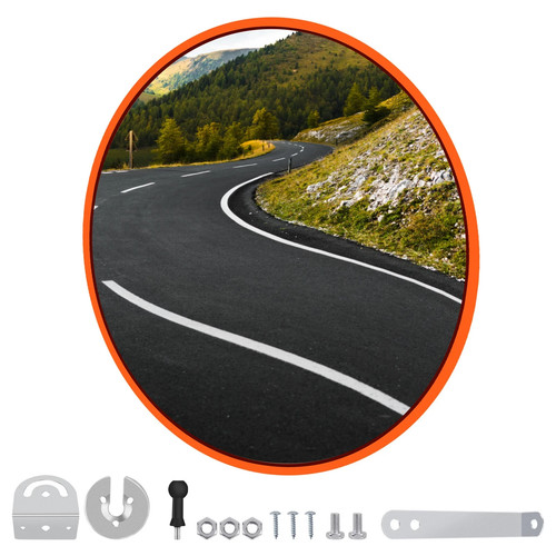 Wide angle round road blind - angle,