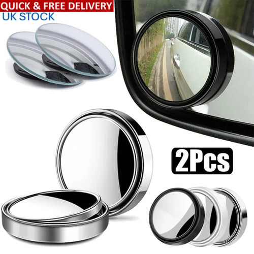 2pcs round frame convex - frame, blind