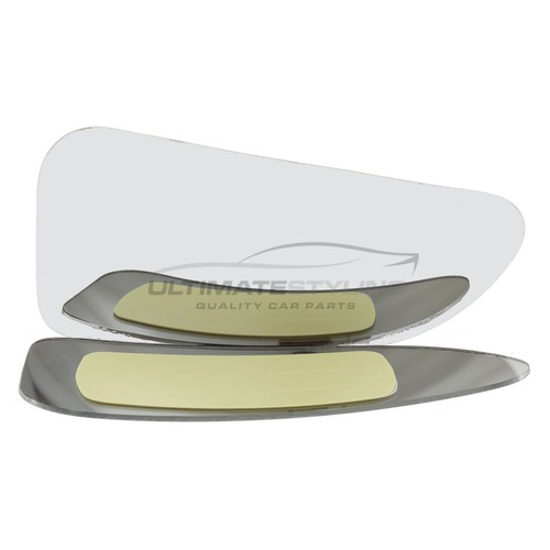 Lower mirror glass renault - lower,