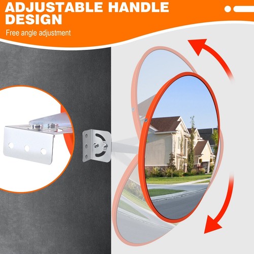 Wide angle round road blind - angle,