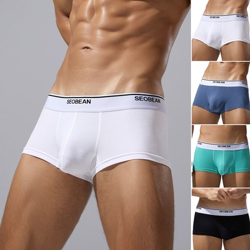 Men sexy cotton underwear - cotton,