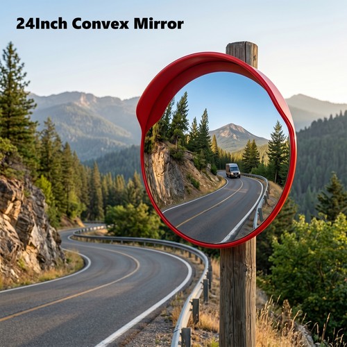 Convex mirror 60cm road - convex,