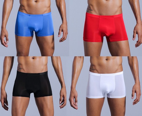 Mens boxer sexy silk smooth - sexy,
