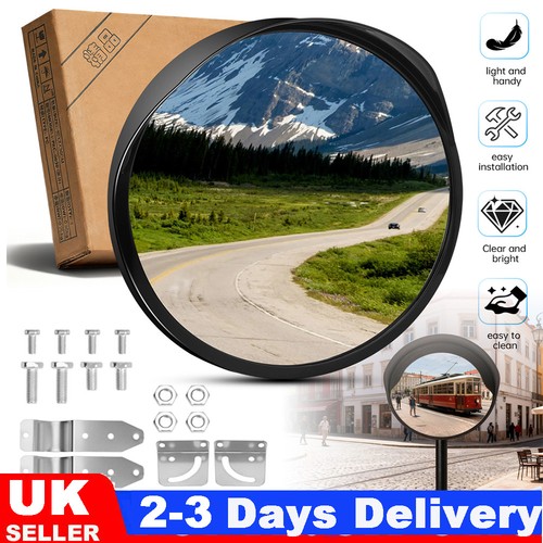 Wide angle convex - convex, mirror