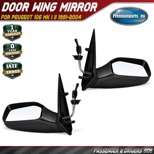 Pair manual door - manual, mirror