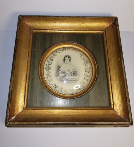 Antique small lithograph - antique,