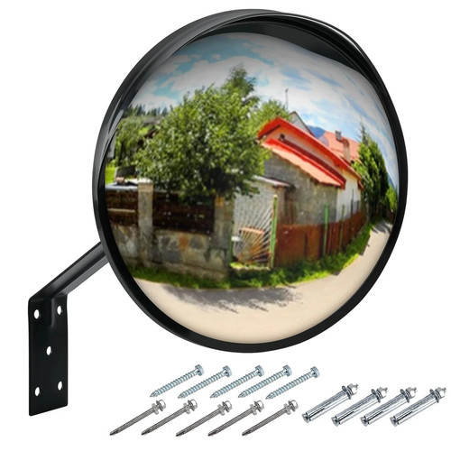 Safety mirror convex traffic - safety, mirror,