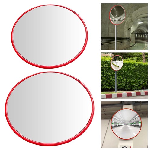Convex traffic mirror for road - traffic,