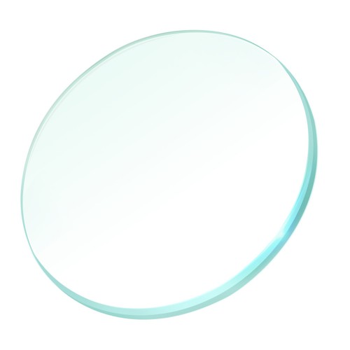 Transparent double convex - transparent,
