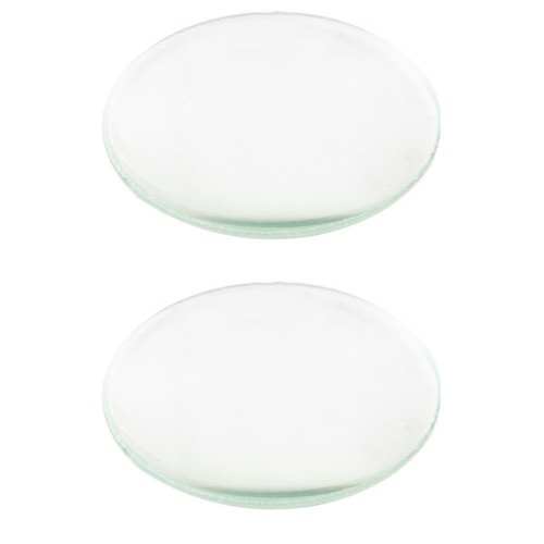 Double convex glass lens - double,