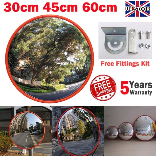 Convex safety mirror traffic - mirror,